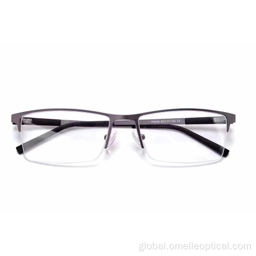 Half Frame Eyeglasses Lightweight Half Frame Optical Glasses Wholesale Factory